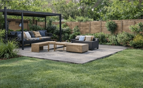 Photo of a contemporary garden